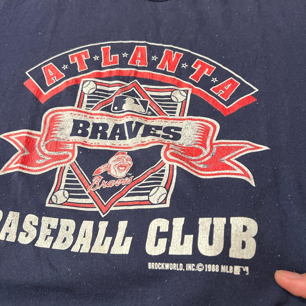 Vintage Atlanta Braves polo shirt #vintage #braves - Depop