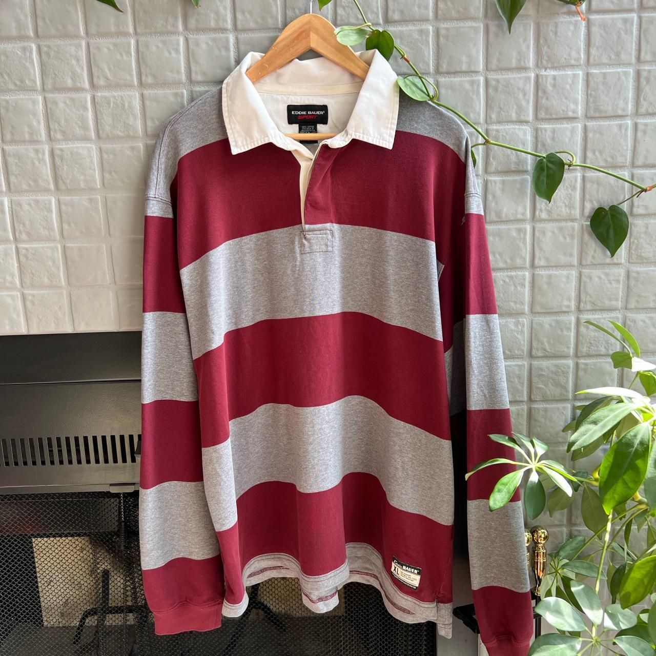 Vintage 90s Polo Sport rugby long sleeve polo - Depop