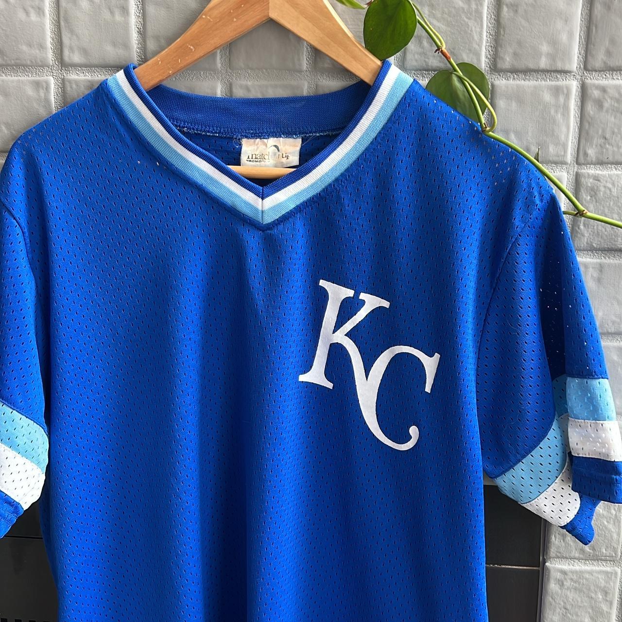 Vintage KC Royals Fox Sports Promo Baseball Jersey - - Depop