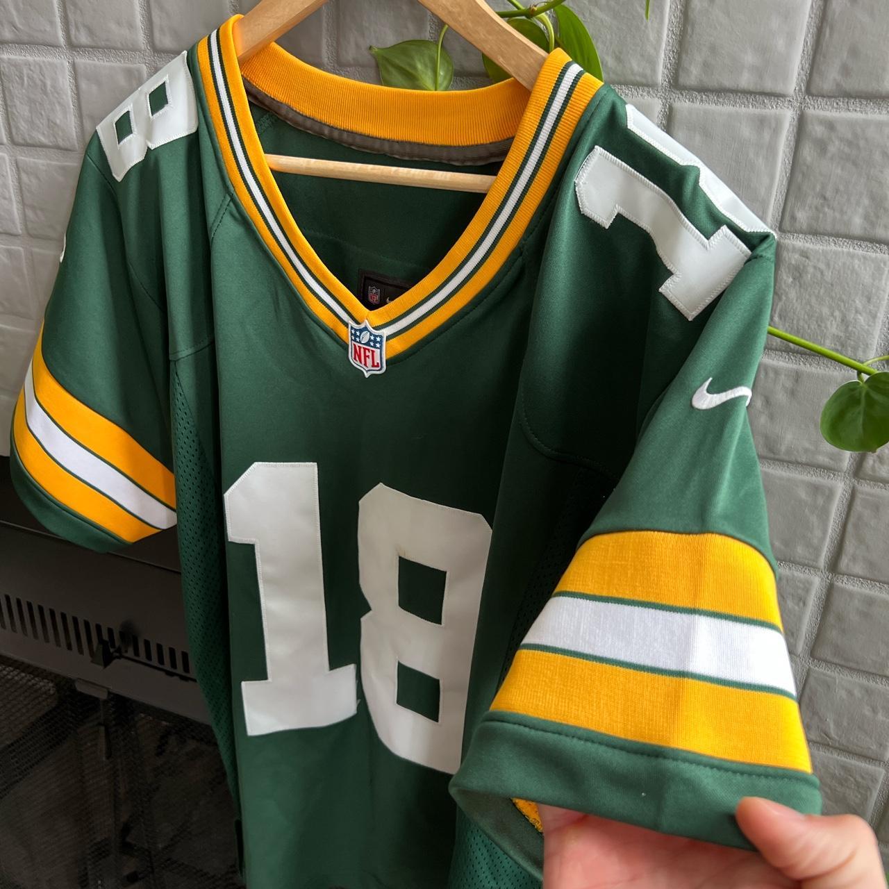 NFL Green Bay Packers hockey jersey style - Depop