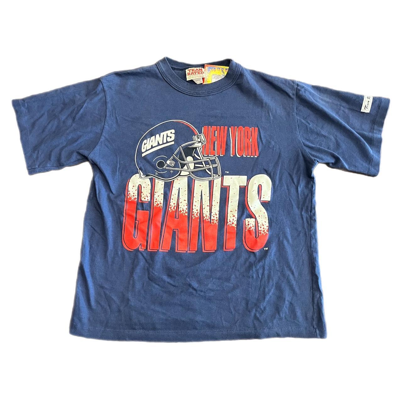 Long printed T-shirt - Blue/New York Giants - Ladies