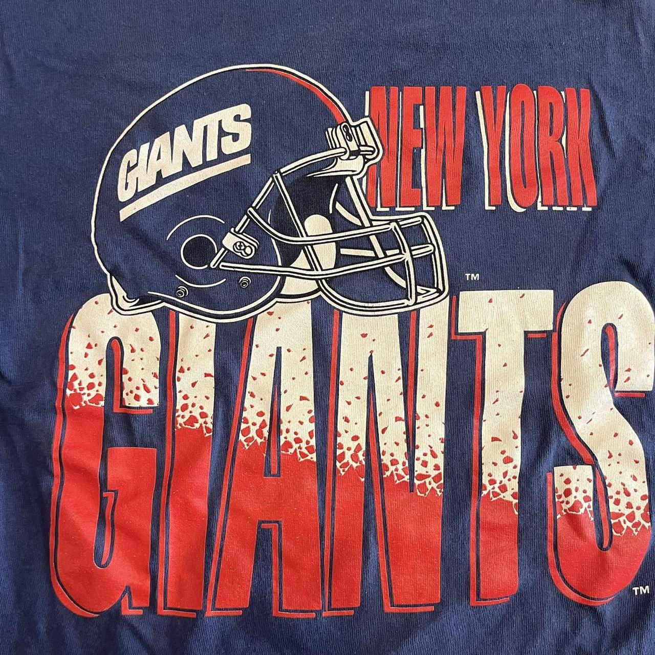 Vintage New York Giants Hoodie M No Flaws - Depop