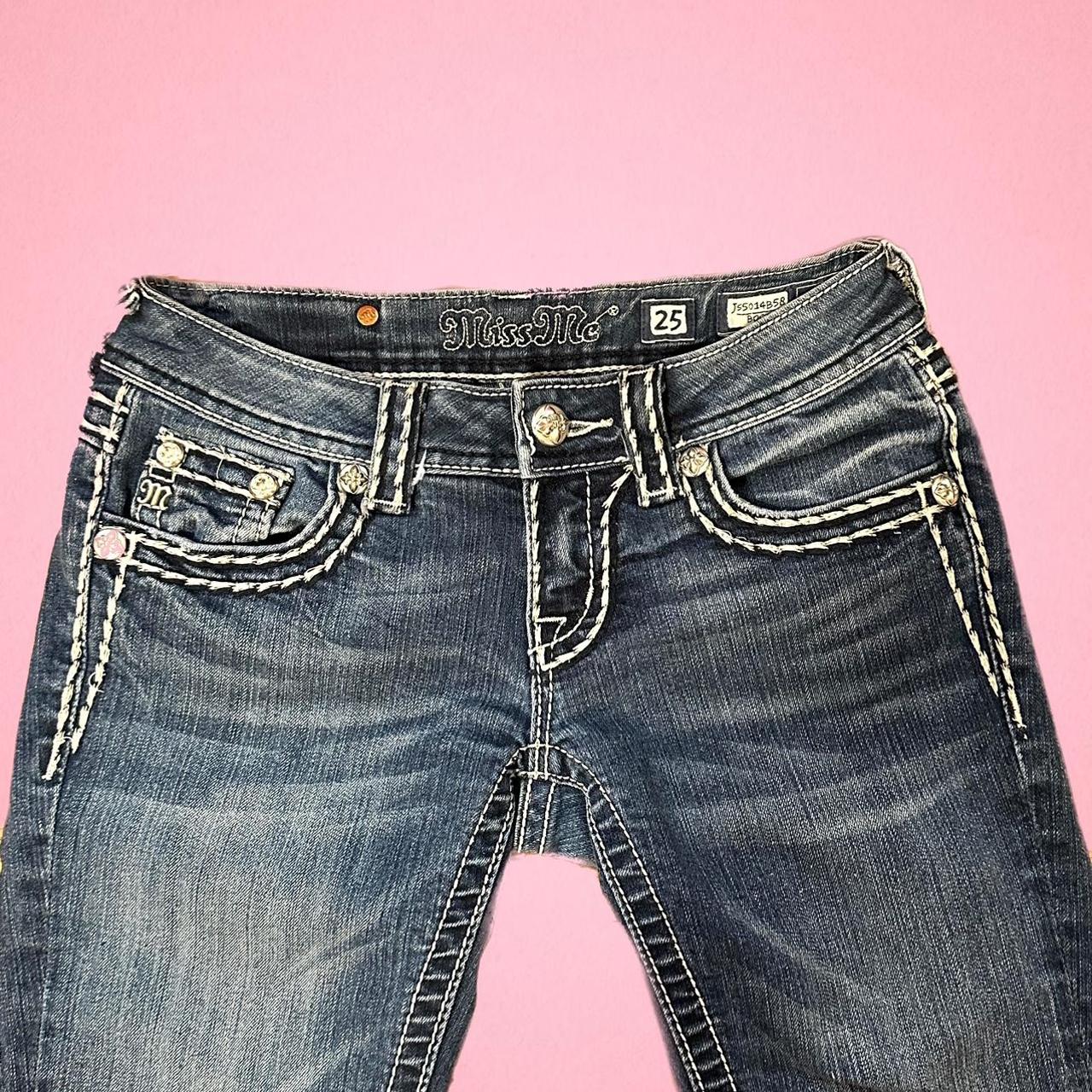 Miss me vintage 2000’s low rise bootcut medium wash... - Depop