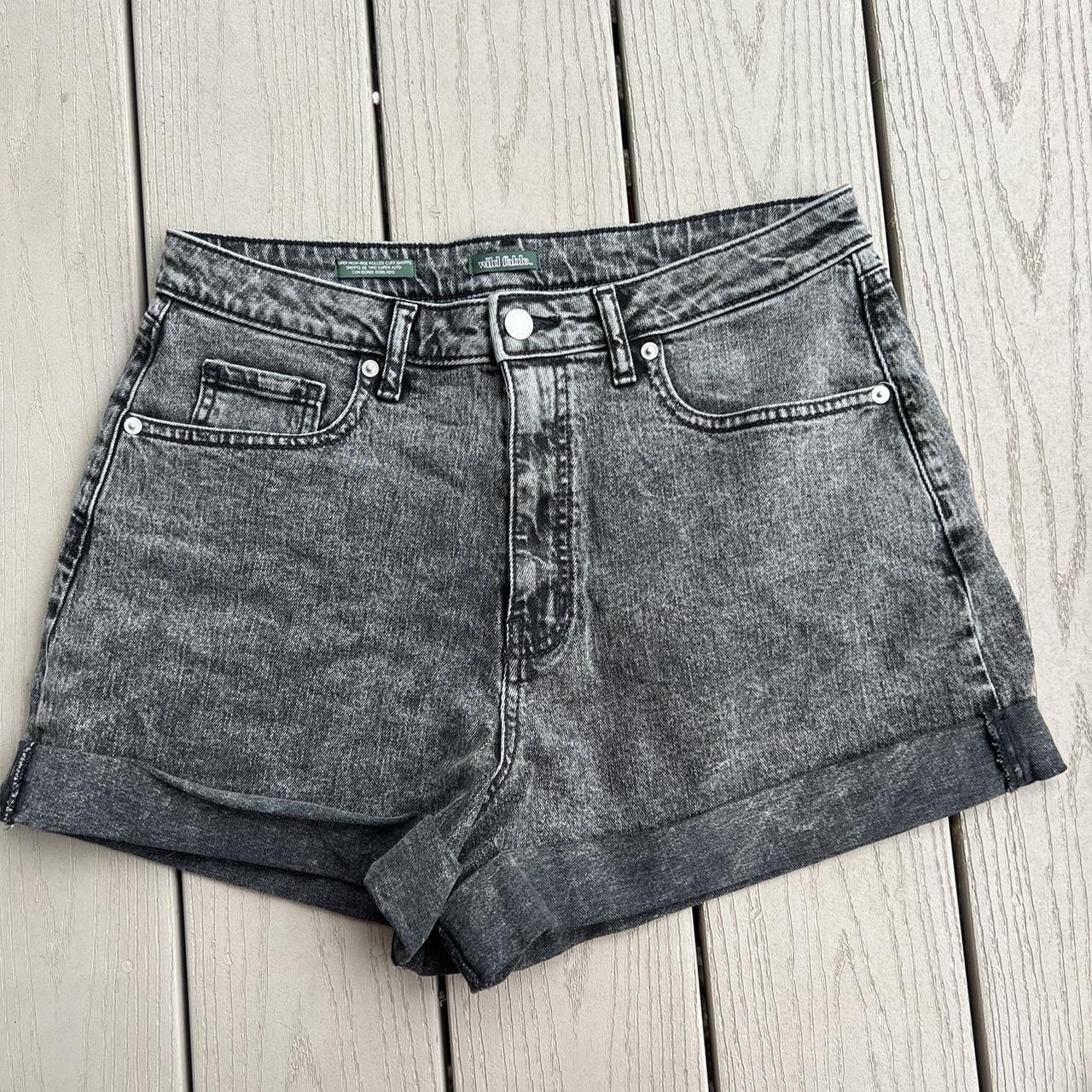 Size 10 Super High-Rise Rolled Cuff Shorts