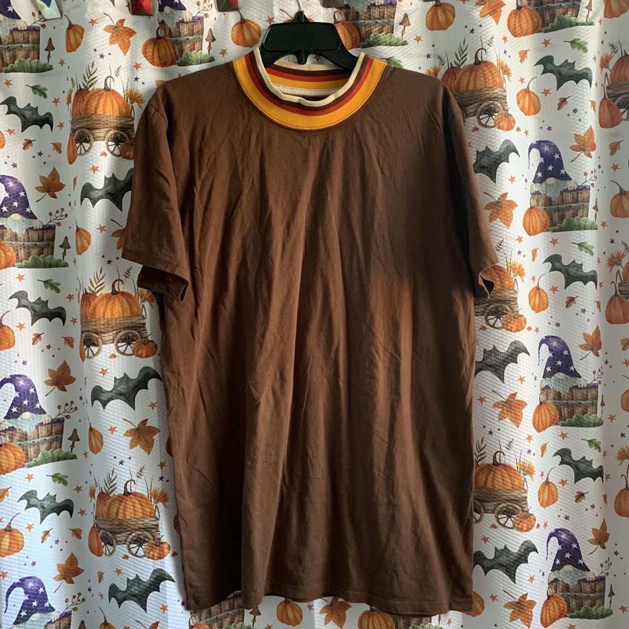 Big Bud Press Knitted Mock Neck Tee In Desert Depop   P0 