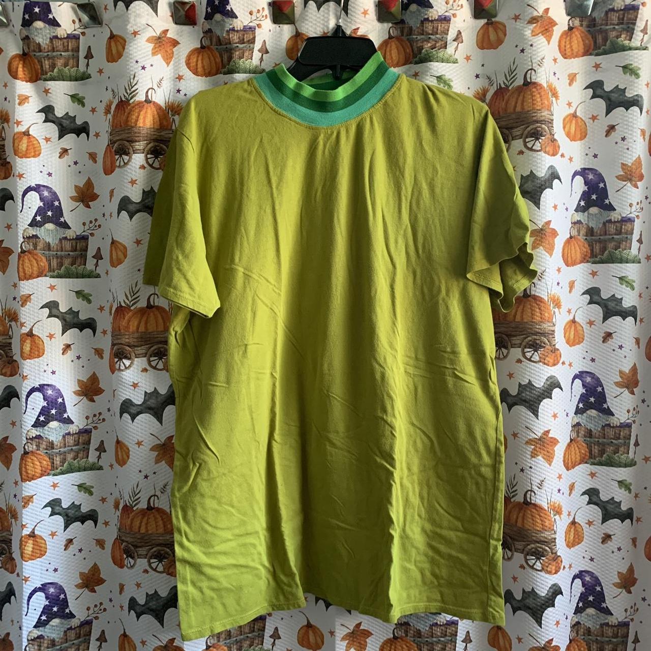 Big Bud Press Knitted Mock Neck Tee In Green Depop   P0 