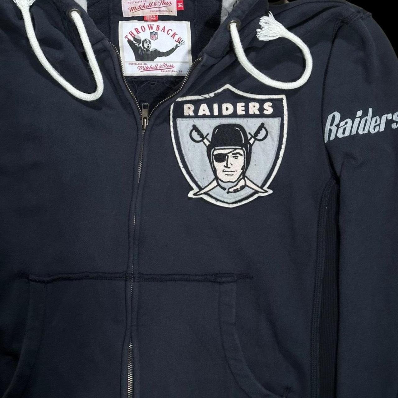 Rare!!!! Raiders Mitchell and Ness NFL Vintage - Depop