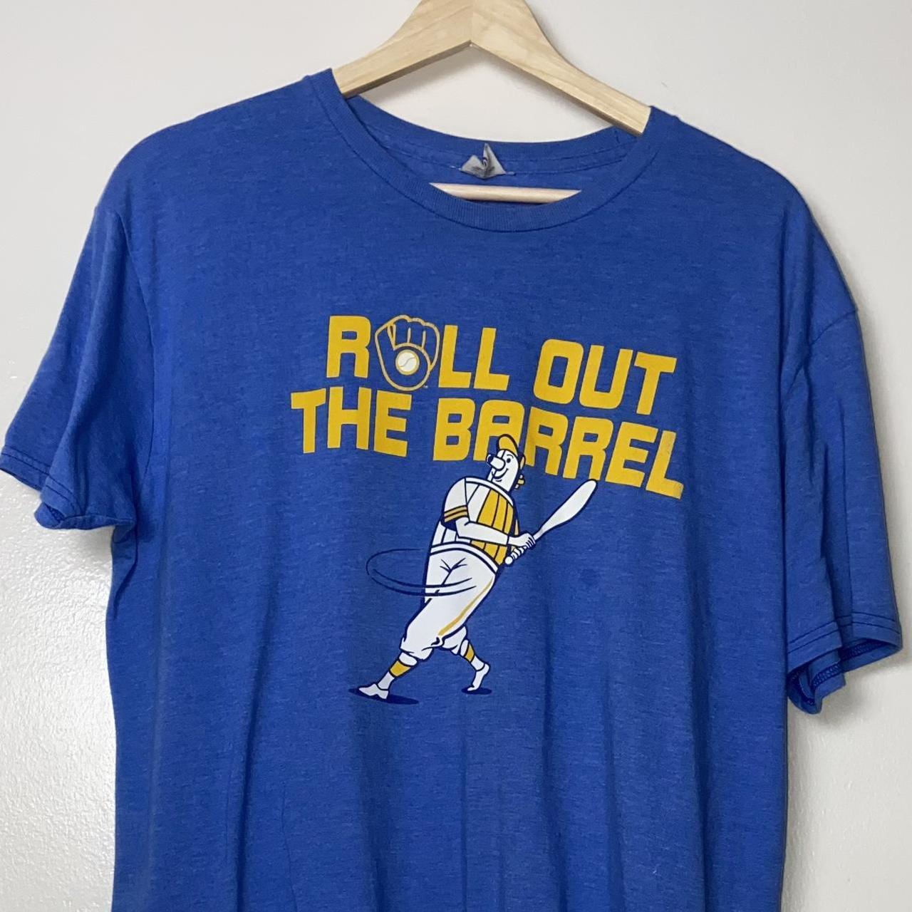 Brewers Roll Out The Barrel T-Shirt