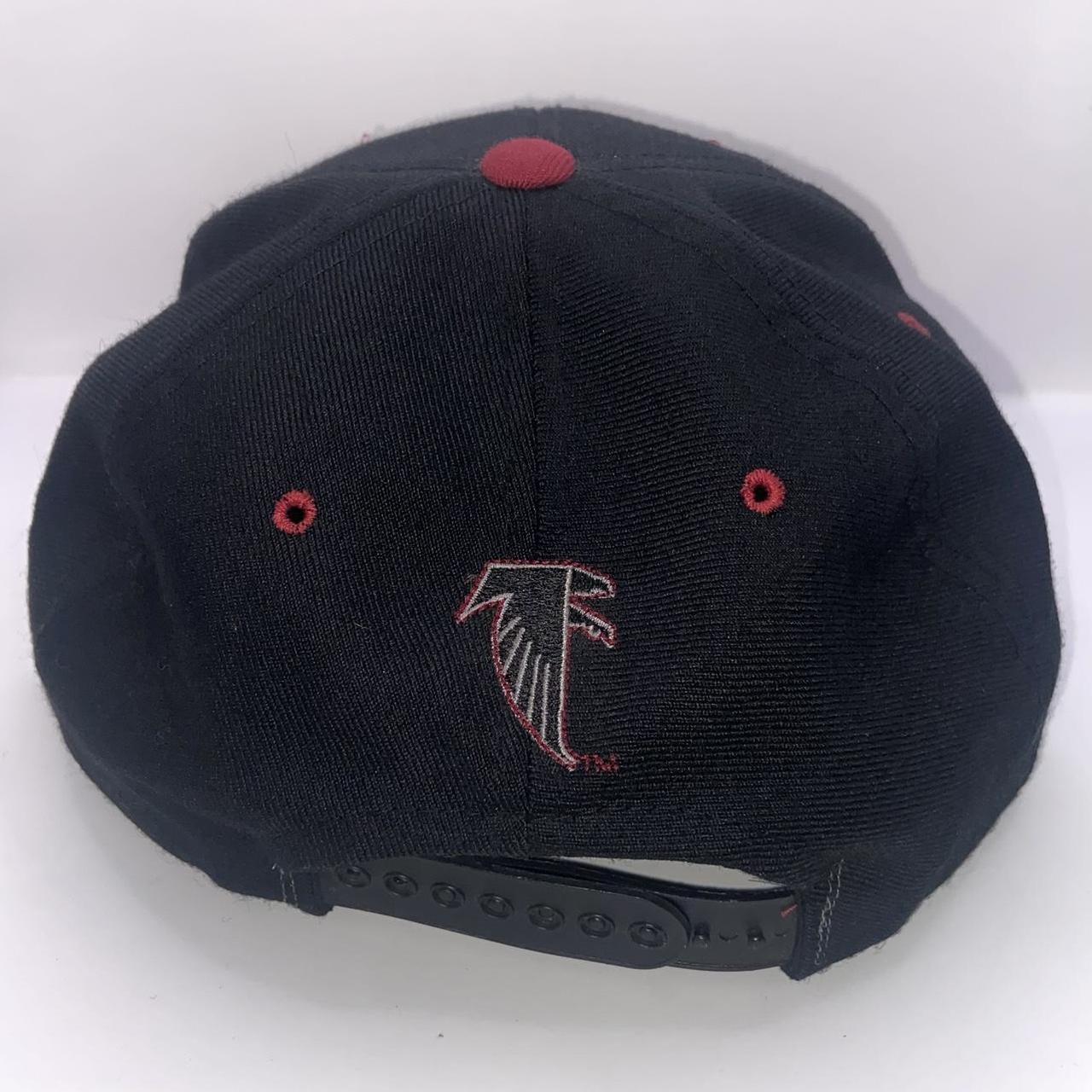 Vintage 90's Atlanta Falcons Black Embroidered - Depop