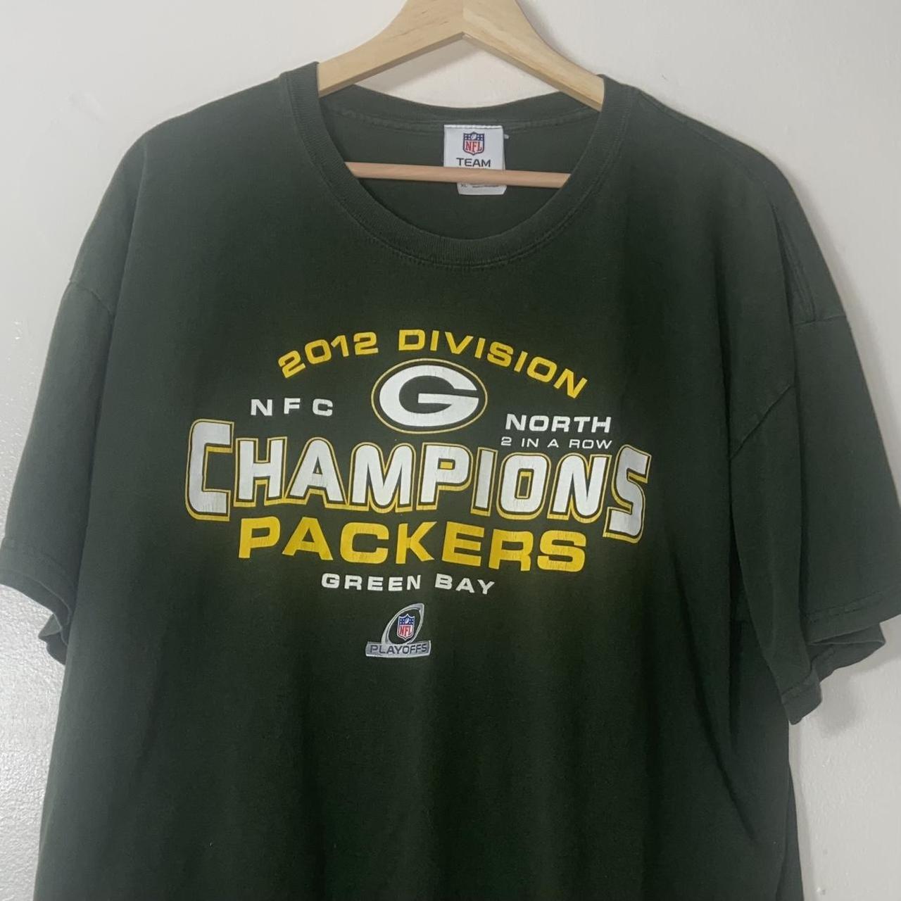 Vintage Green Bay Packers shirt, yellow NFL graphic tee - Large