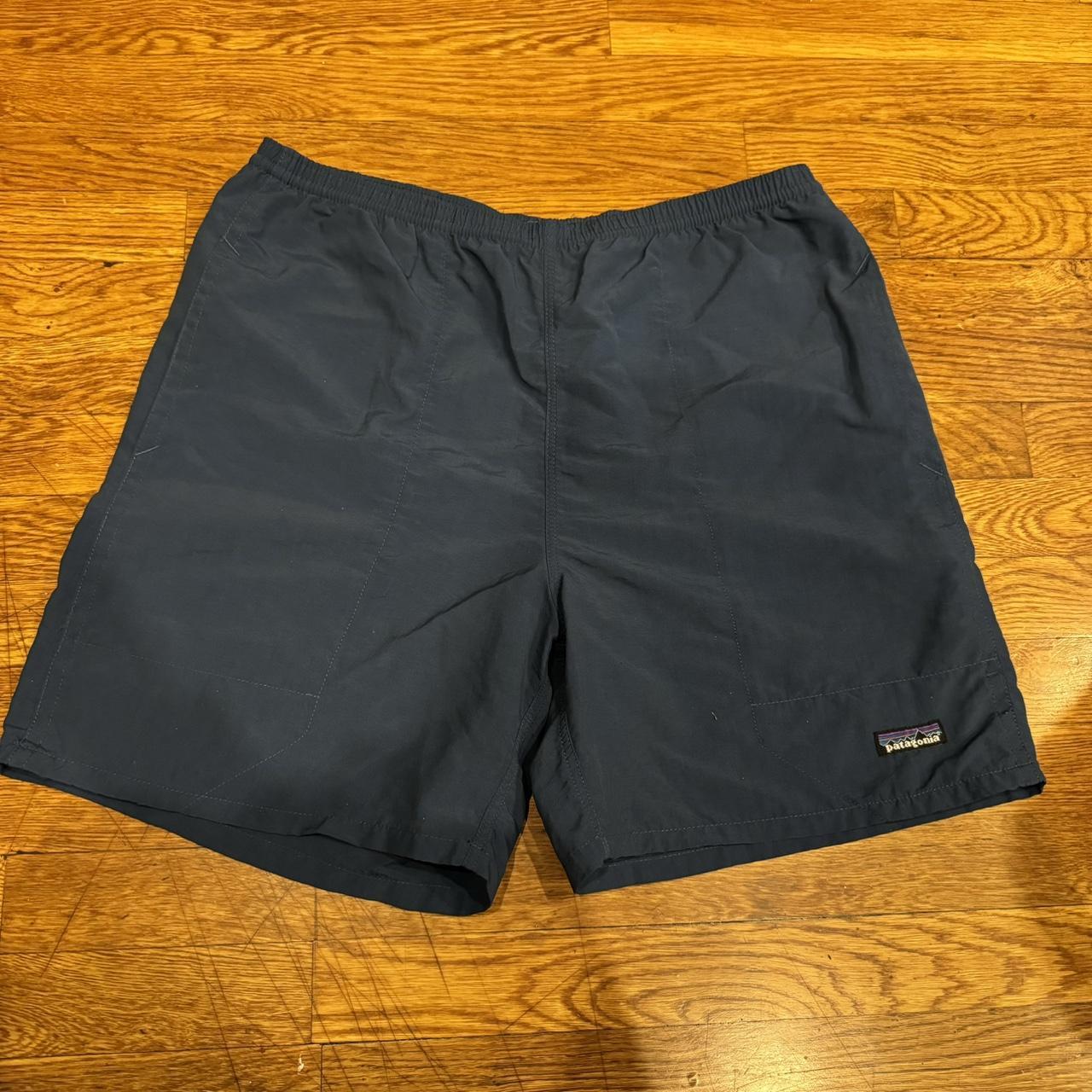 Patagonia Men’s Medium Blue Swim Shorts Trunks... - Depop