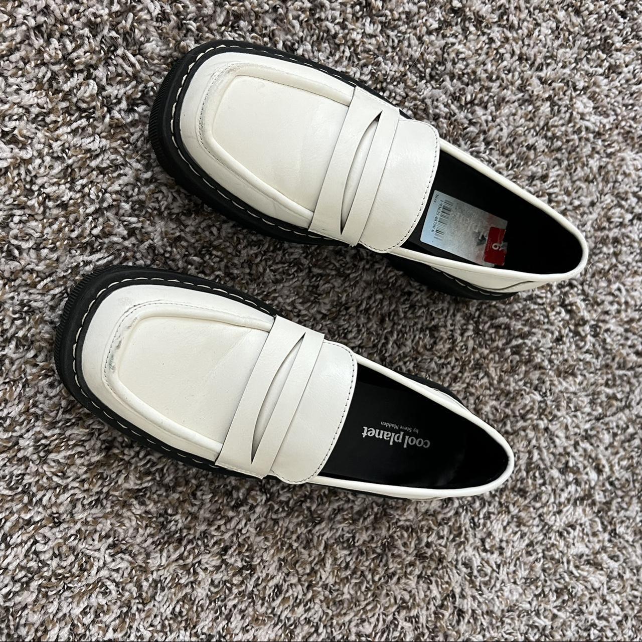 steve madden white platform