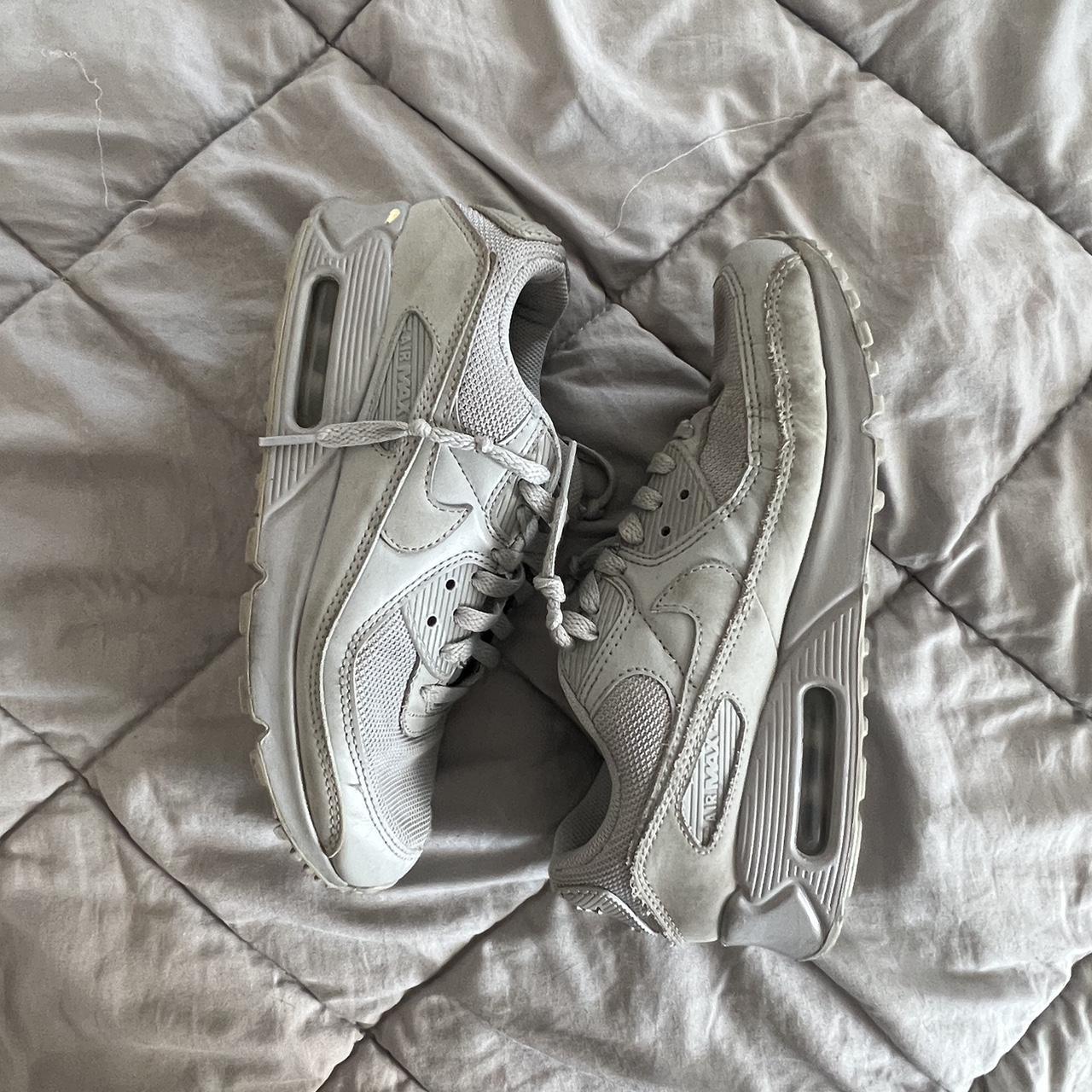 Size US, gray air max 90s in good condition Depop