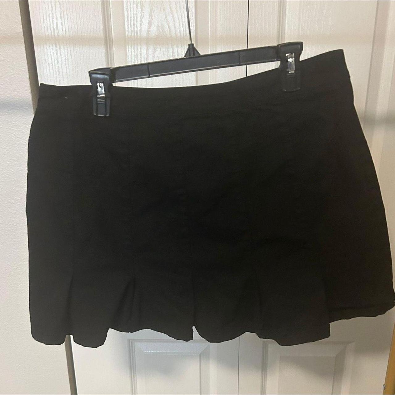 No boundaries black pleated skirt. Fits like 16/xl.... - Depop