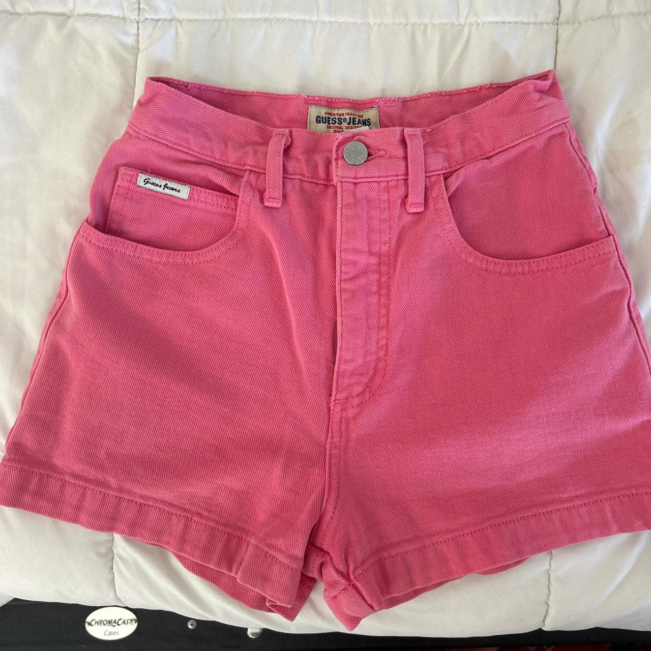 Pink outlet Vintage Guess shorts