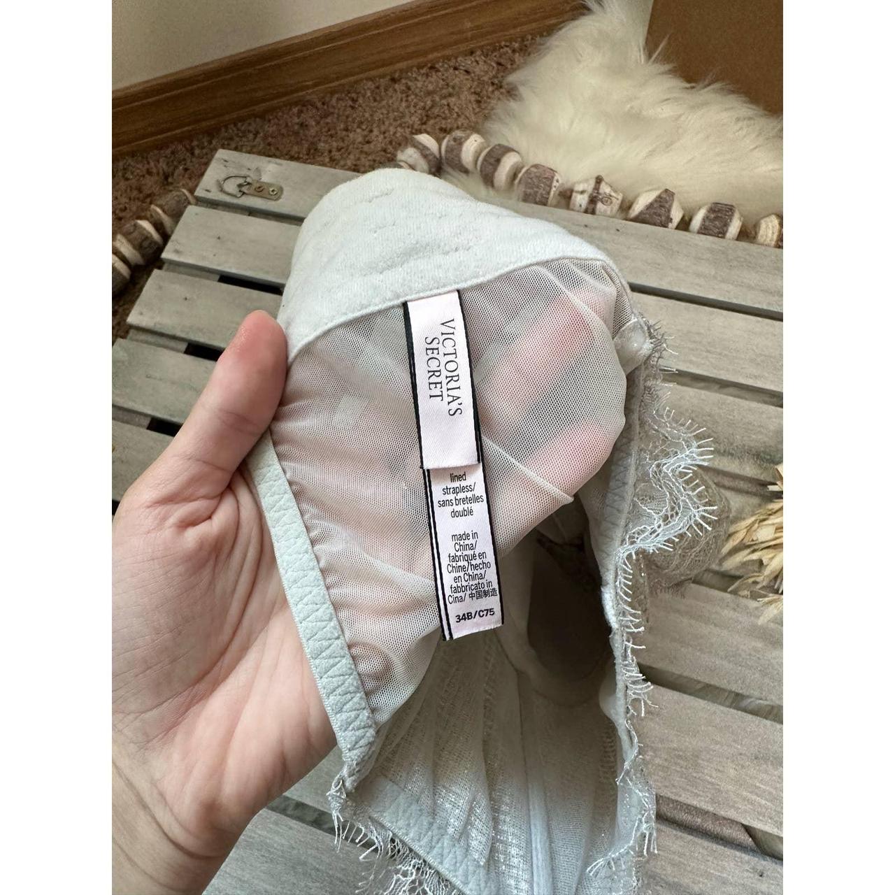 NWOT Victoria's Secret Dream Angels Lined Strapless - Depop