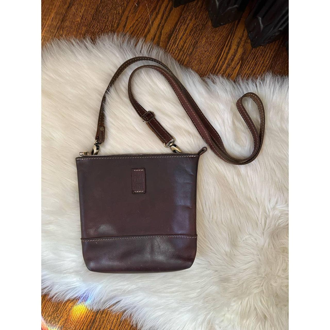 Portland Leather Goods Almost Perfect Festival Bag... - Depop