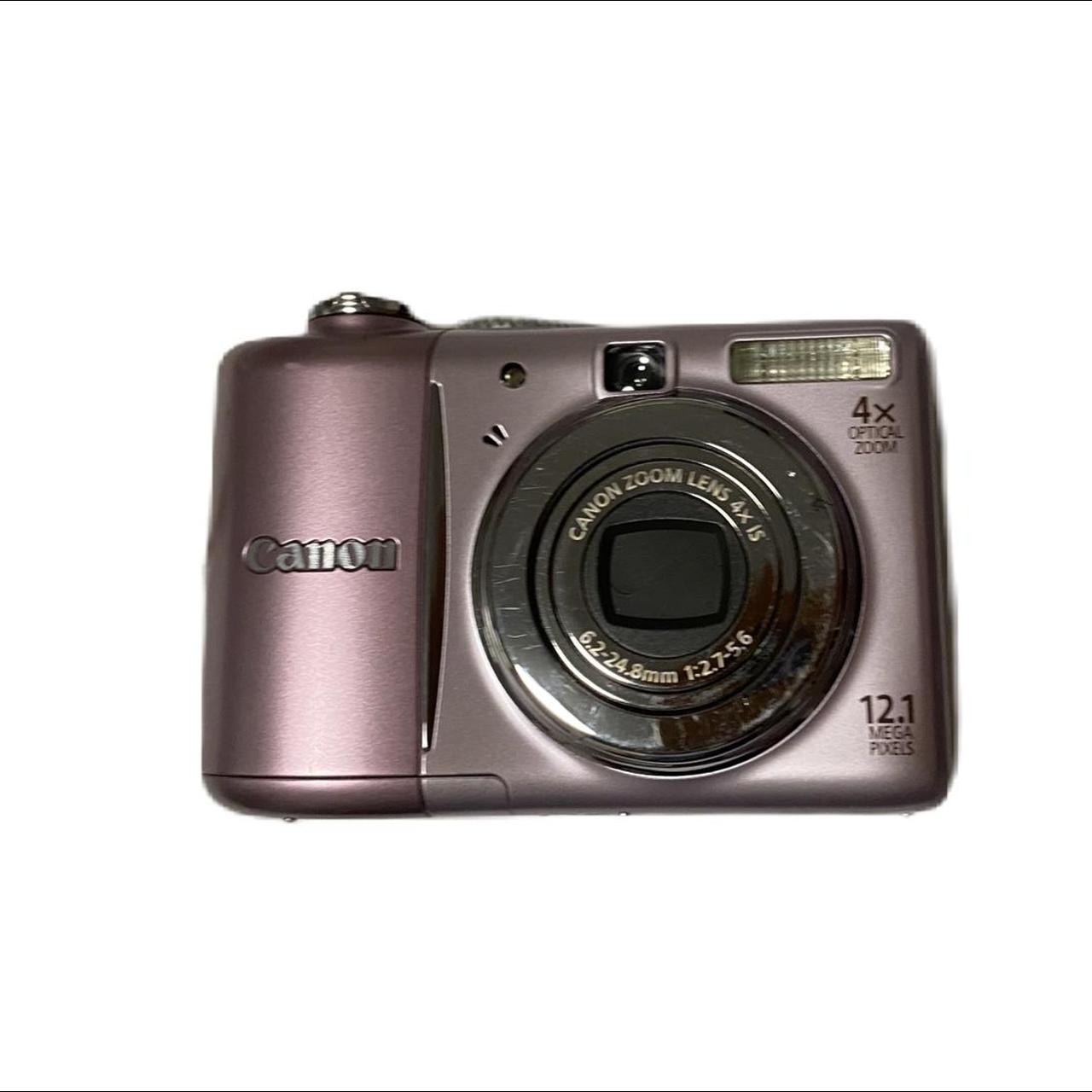 pink canon mini digital camera