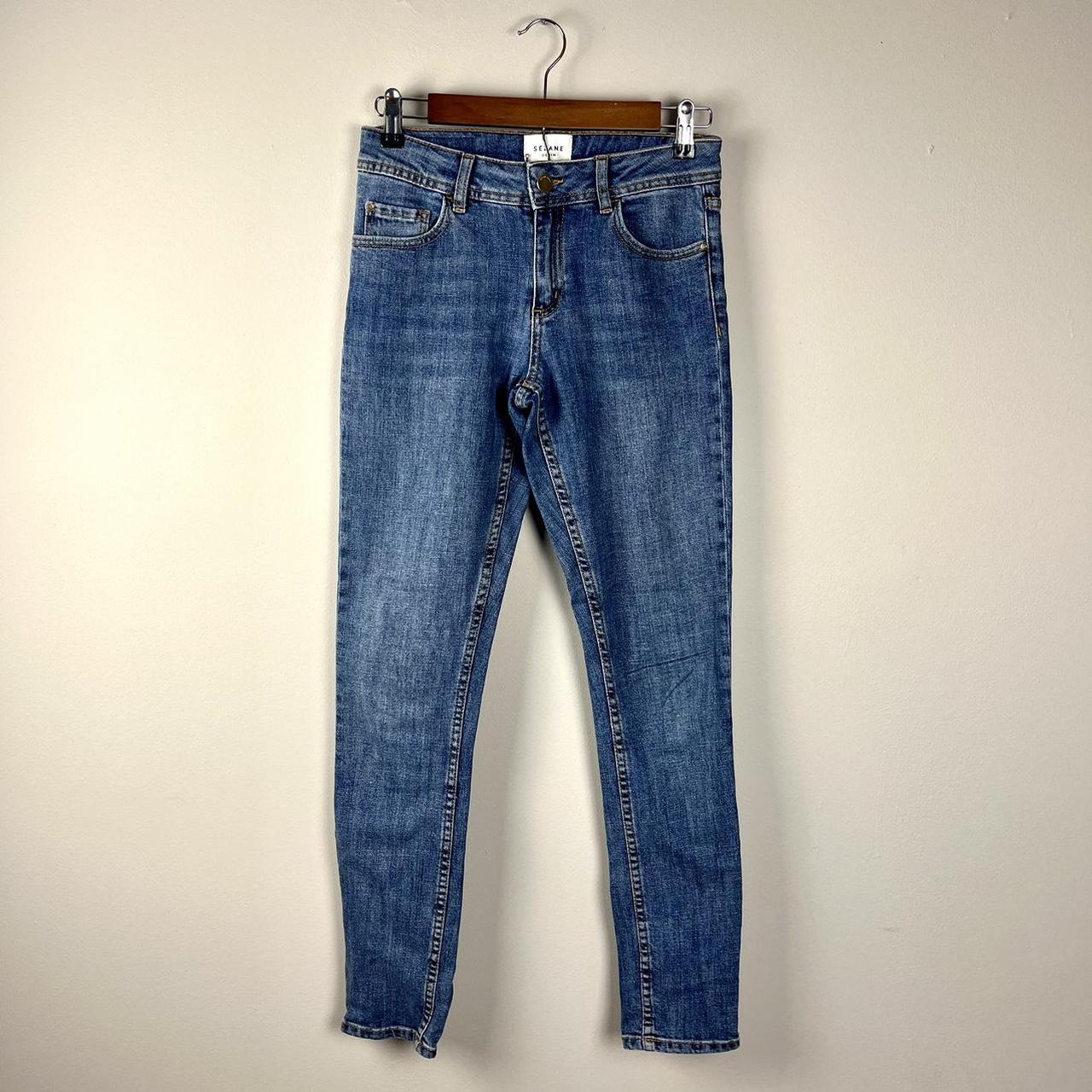 Sézane Denim Skinny Jeans Blue jeans Size 26 ... - Depop
