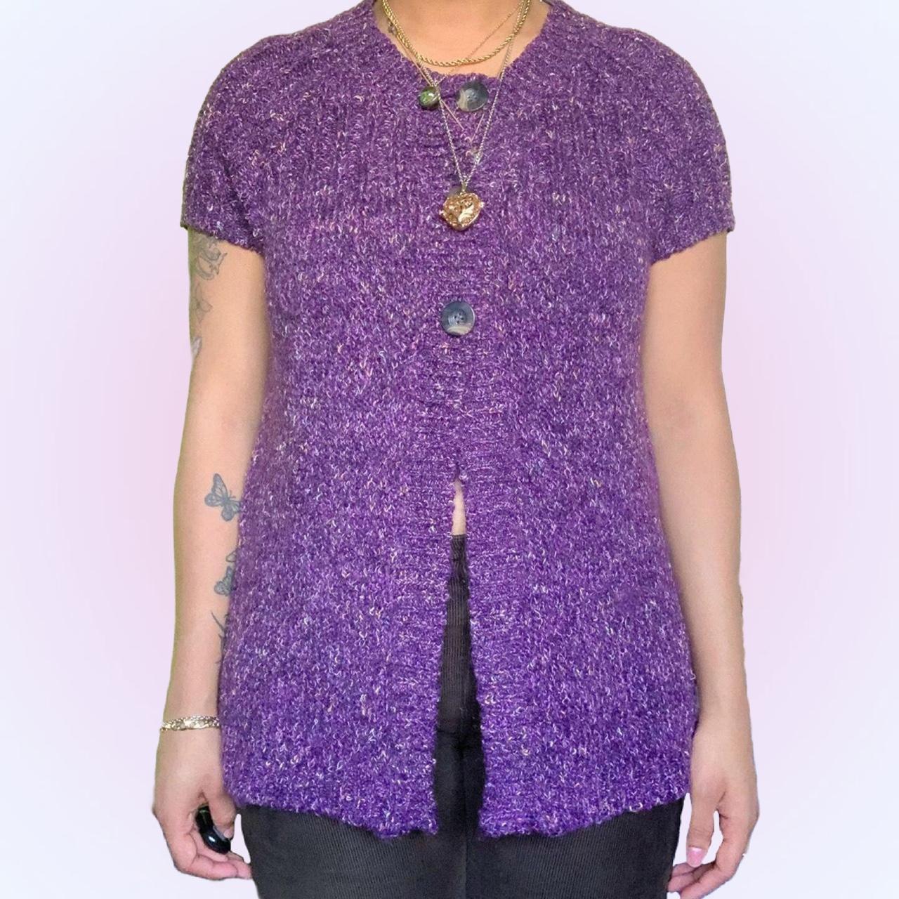 Product Image 1 - Vintage Purple Wool Cardigan

☆ A
