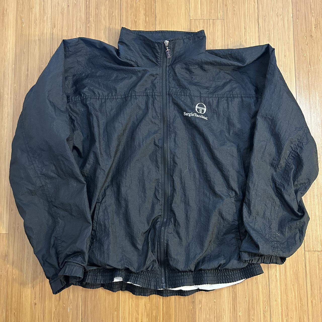 Vintage Sergio Tacchini Track Jacket - Depop