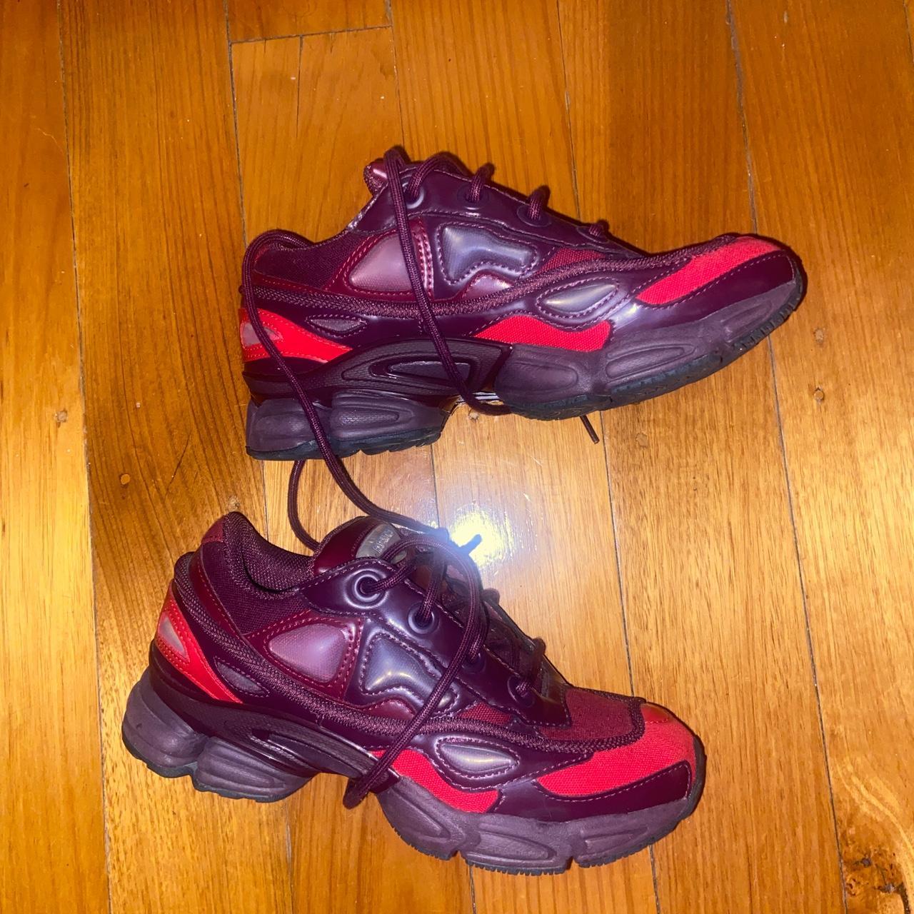 Burgundy fashion raf simons