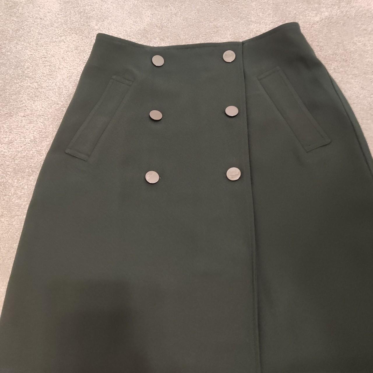 Reiss green skirt - Depop