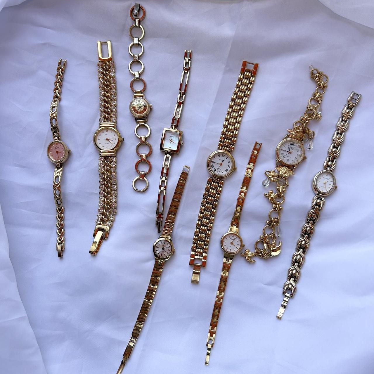 Vintage y2k gold tone ladies dainty watches Please... - Depop