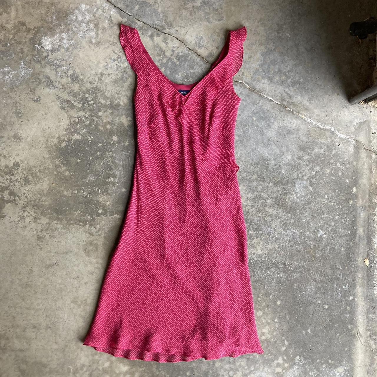 Dark Pink Women's Pink Dress (4)