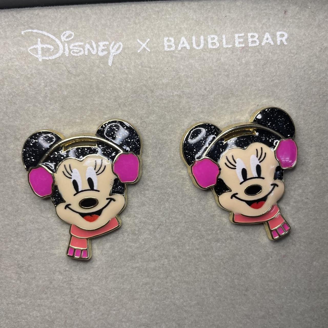 Disney X Baublebar Post Earrings Minnie Mouse - Depop