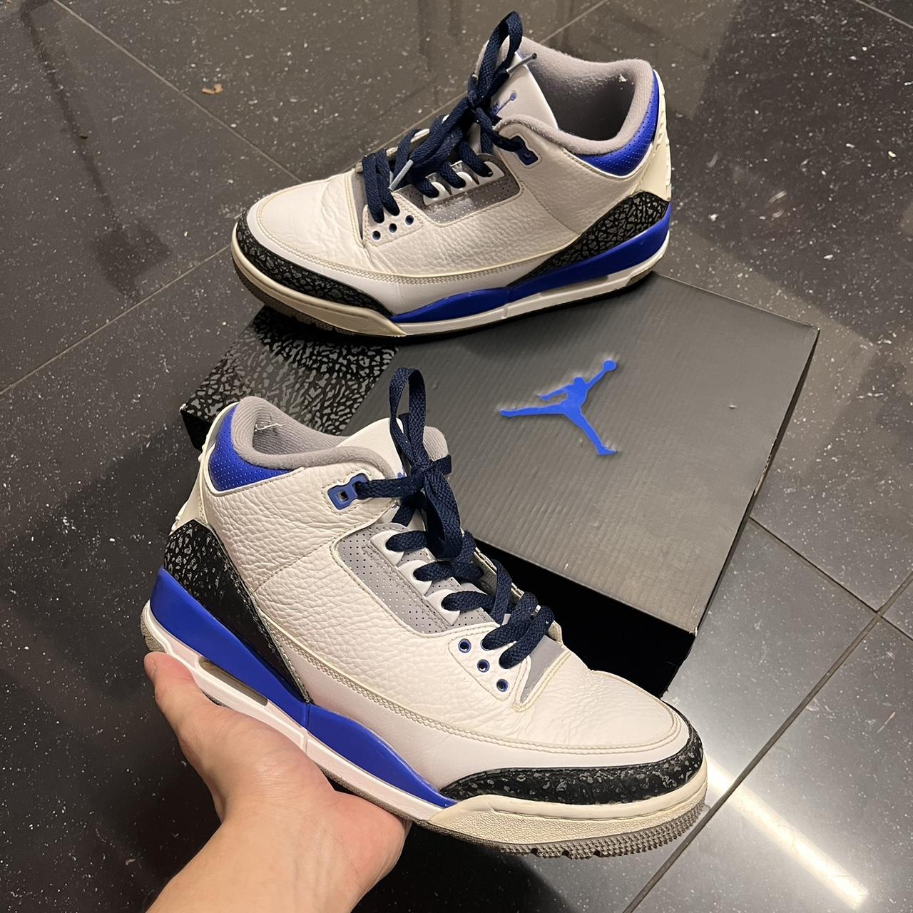 tracer blue jordan 3