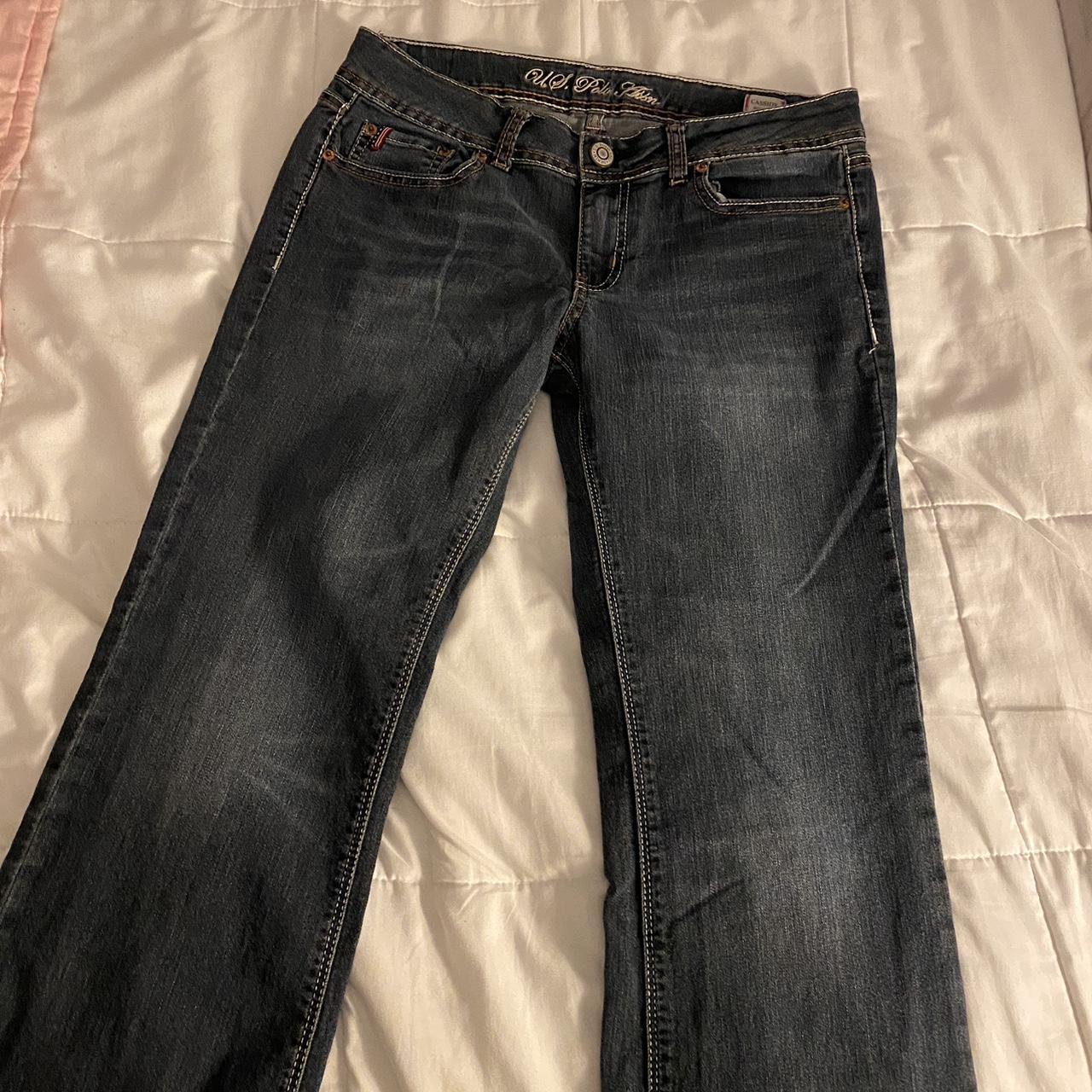 Polo Ralph Lauren Women's Navy Jeans Depop