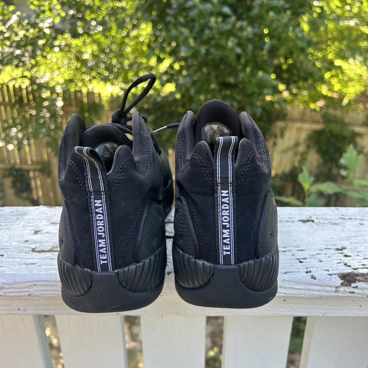 black team jordan shoes