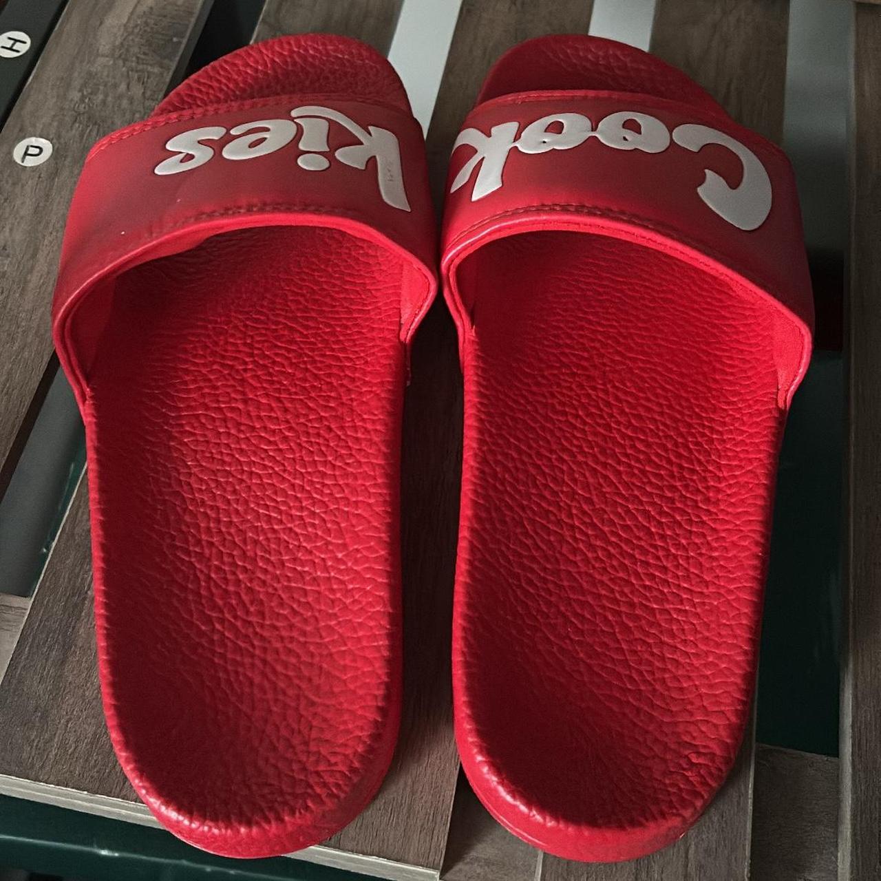 Cookie's Women's Slides - Red - US 7 – Cookies Sl… - image 4