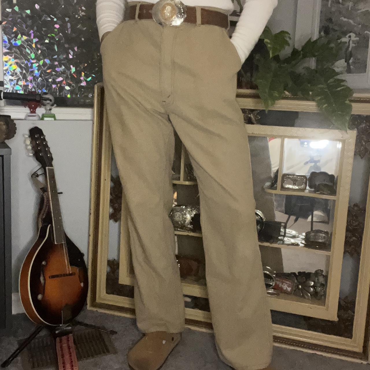 Levi's Men's Jeans - Tan/Cream - 38" – Vintage 19… - image 1