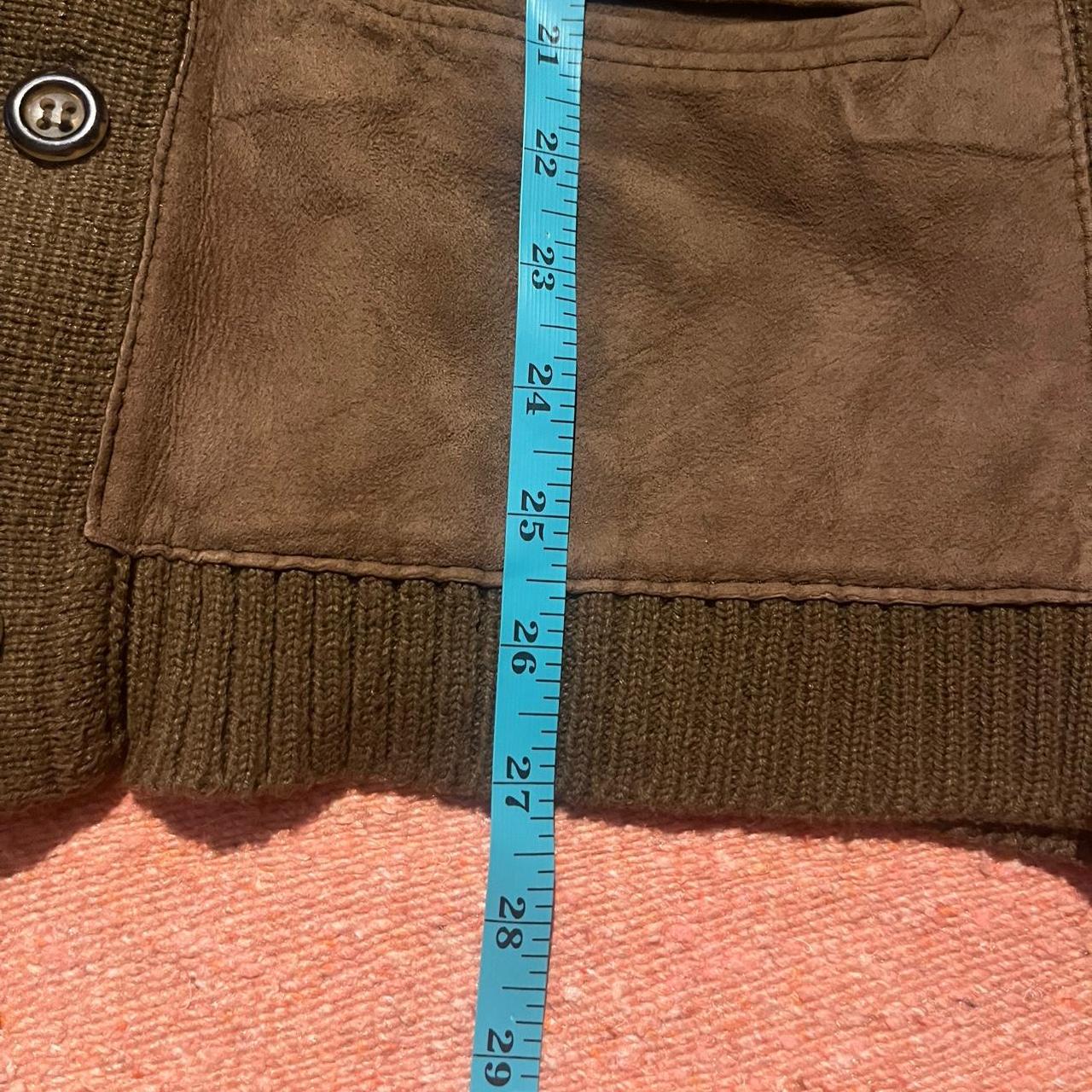 St Michael Men's Cardigan - Khaki/Green - L – Vin… - image 6