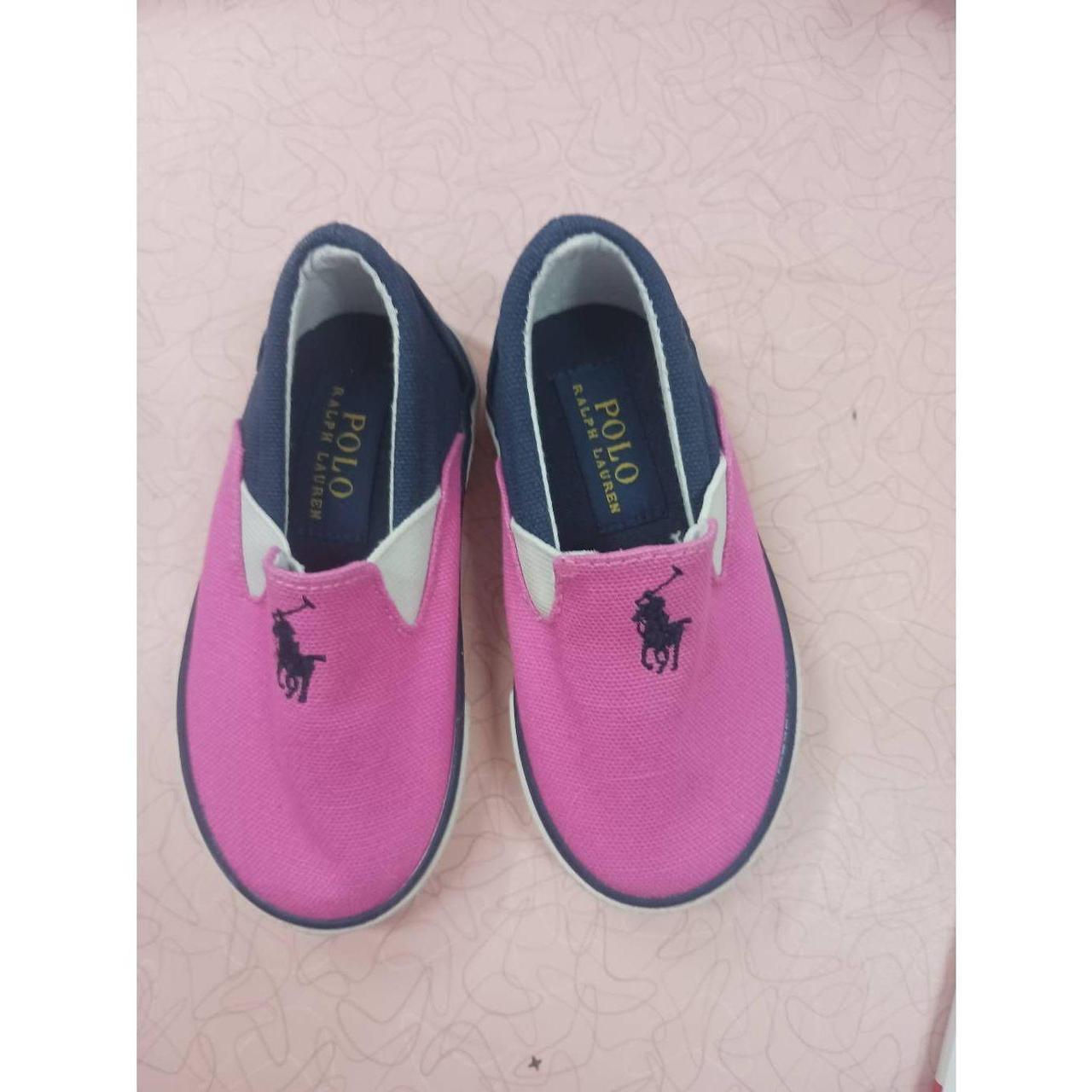 Pink polo hot sale shoes