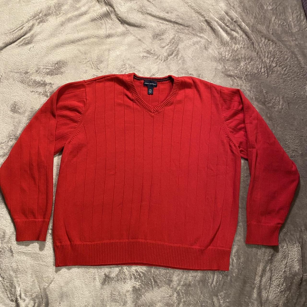 Men's Red Jumper | Depop