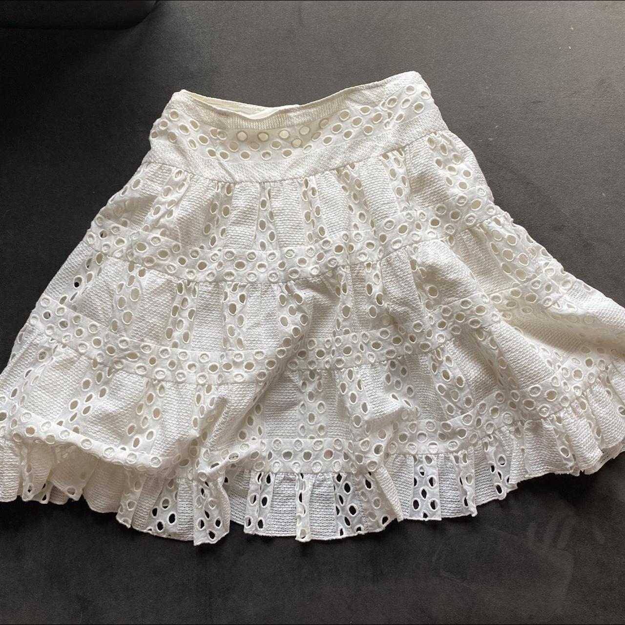 Anna Sui Women's White Skirt (8)