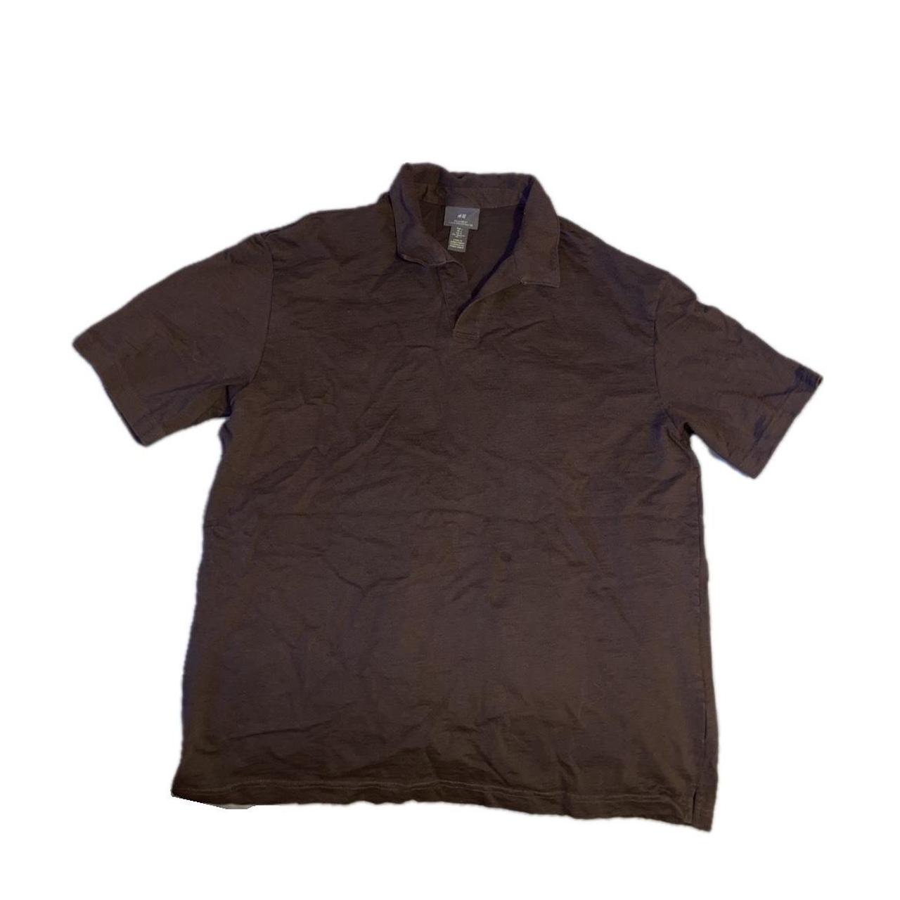 h&m men’s large relaxed fit polo, #vintage