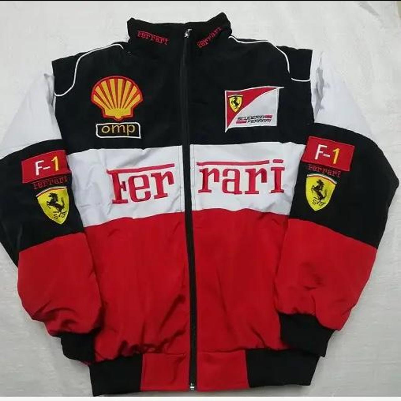 Vintage Ferrari Inspired F1 Jacket Unisex Medium I... - Depop