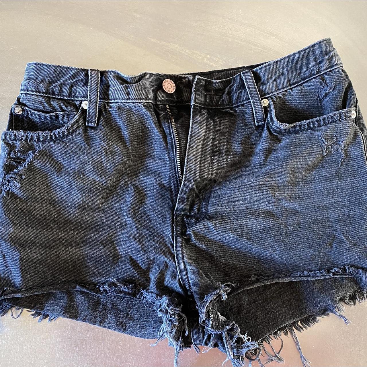 Urban Outfitters BDG black jean shorts - Depop