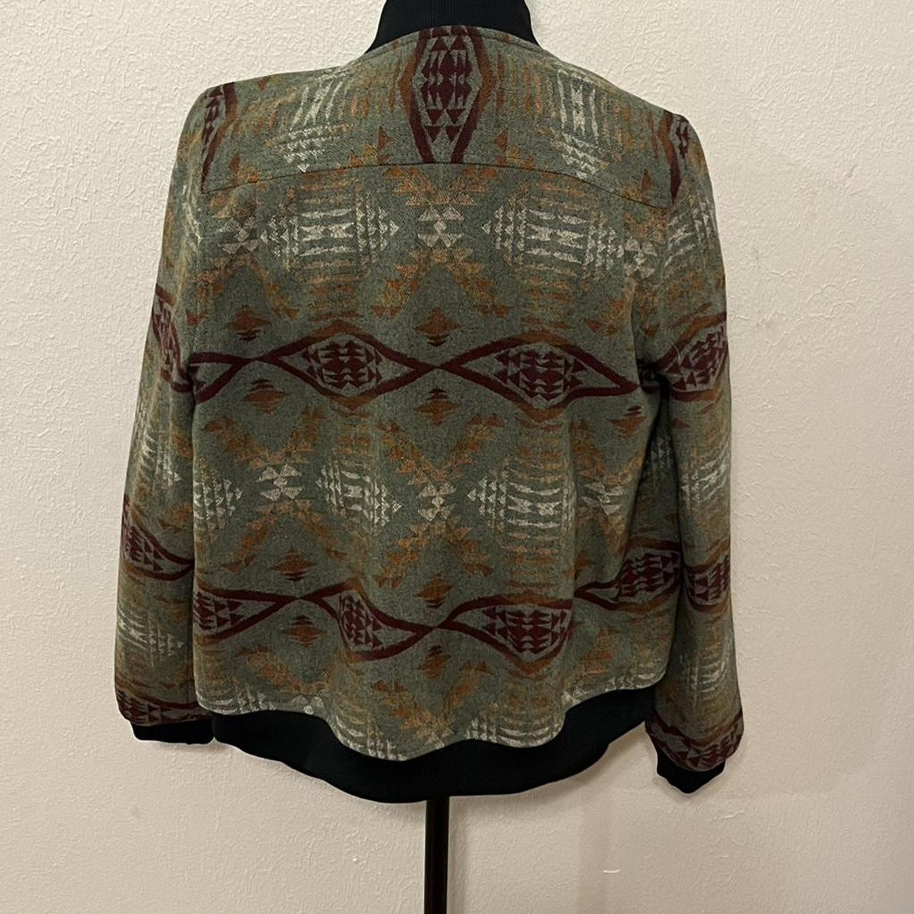 Pendleton Women's Bomber Jacket - Multi/Green - M… - image 2