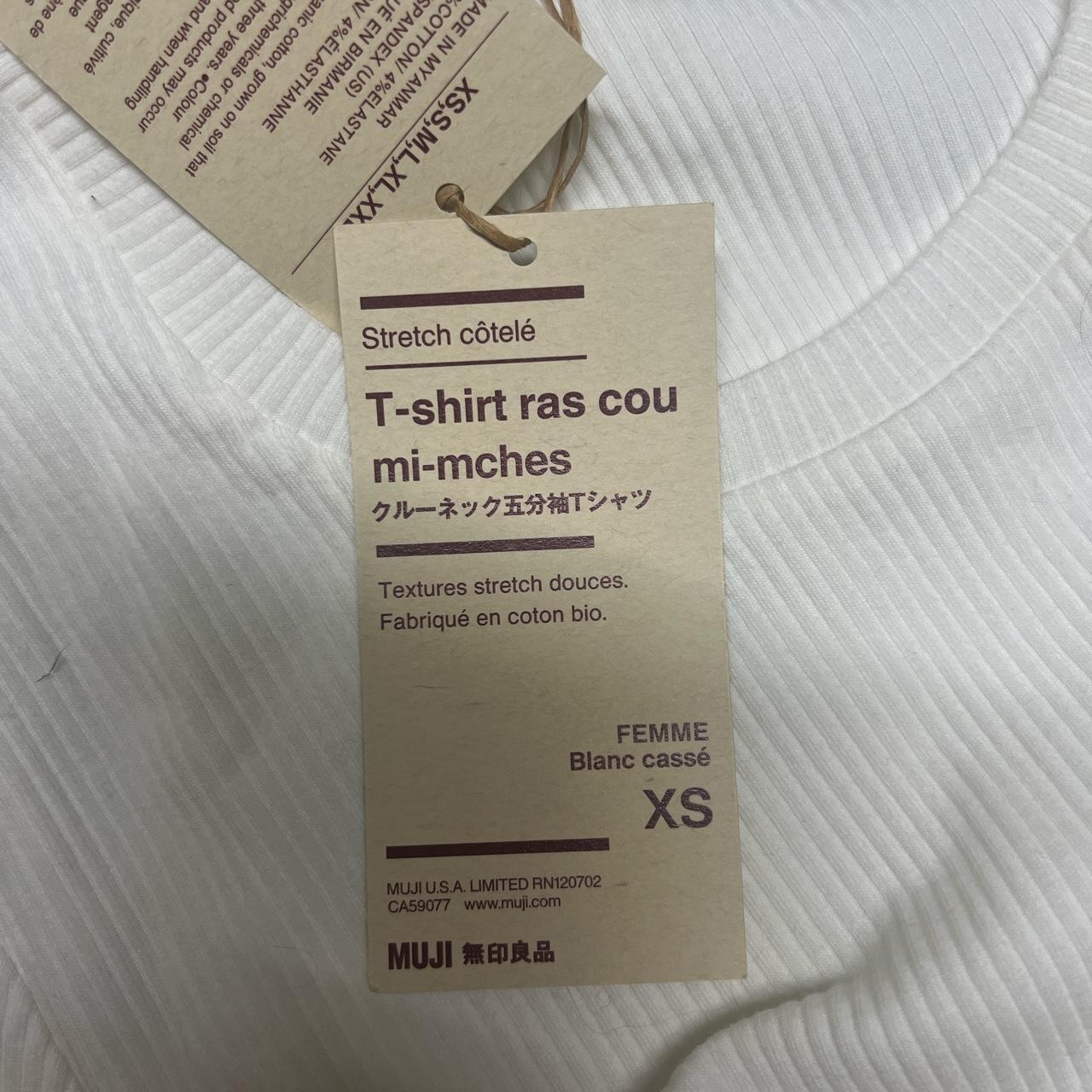 Muji brand new White cotton Very soft