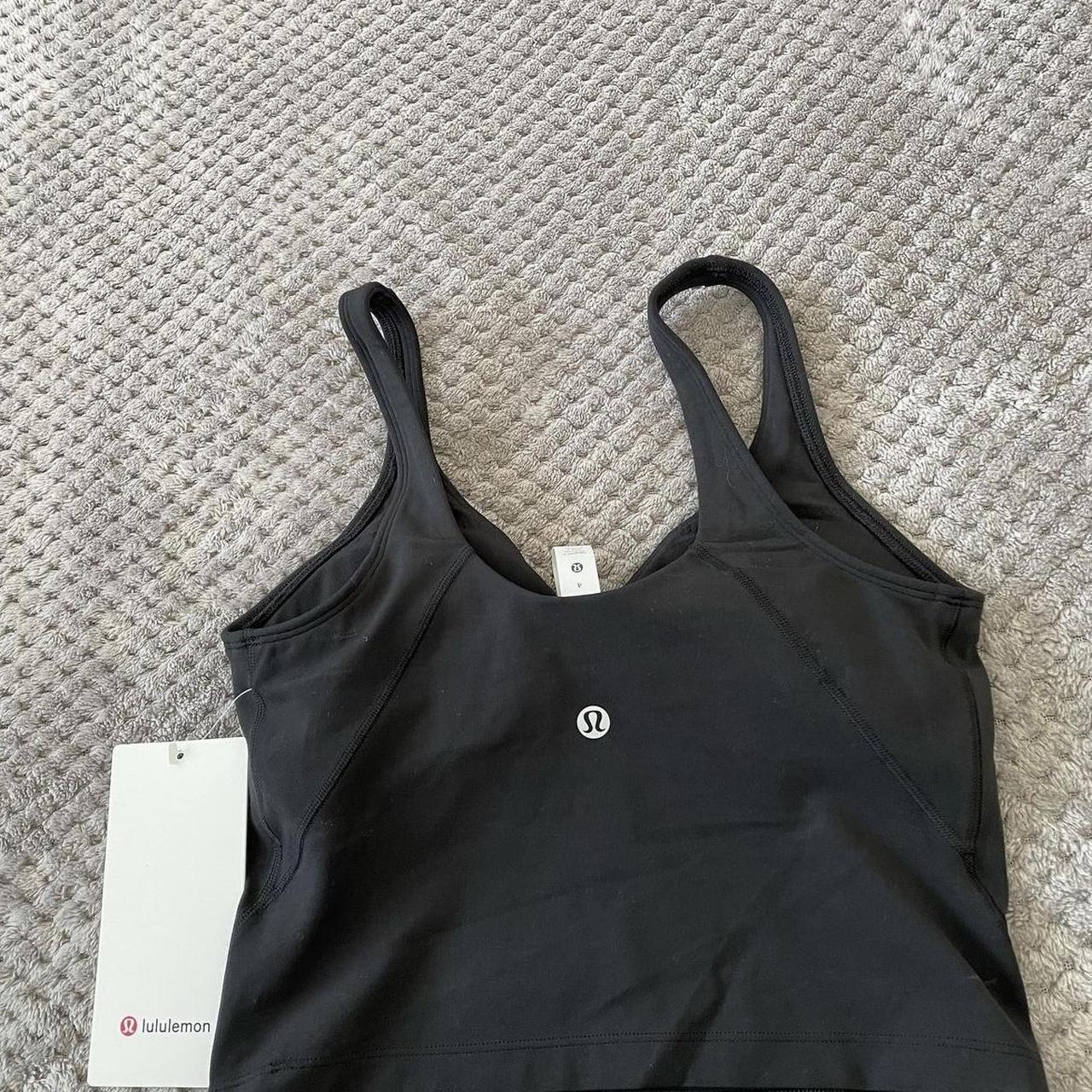 Size 4 NEW WITH TAGS “Align” Tank-Top in Black. - Depop