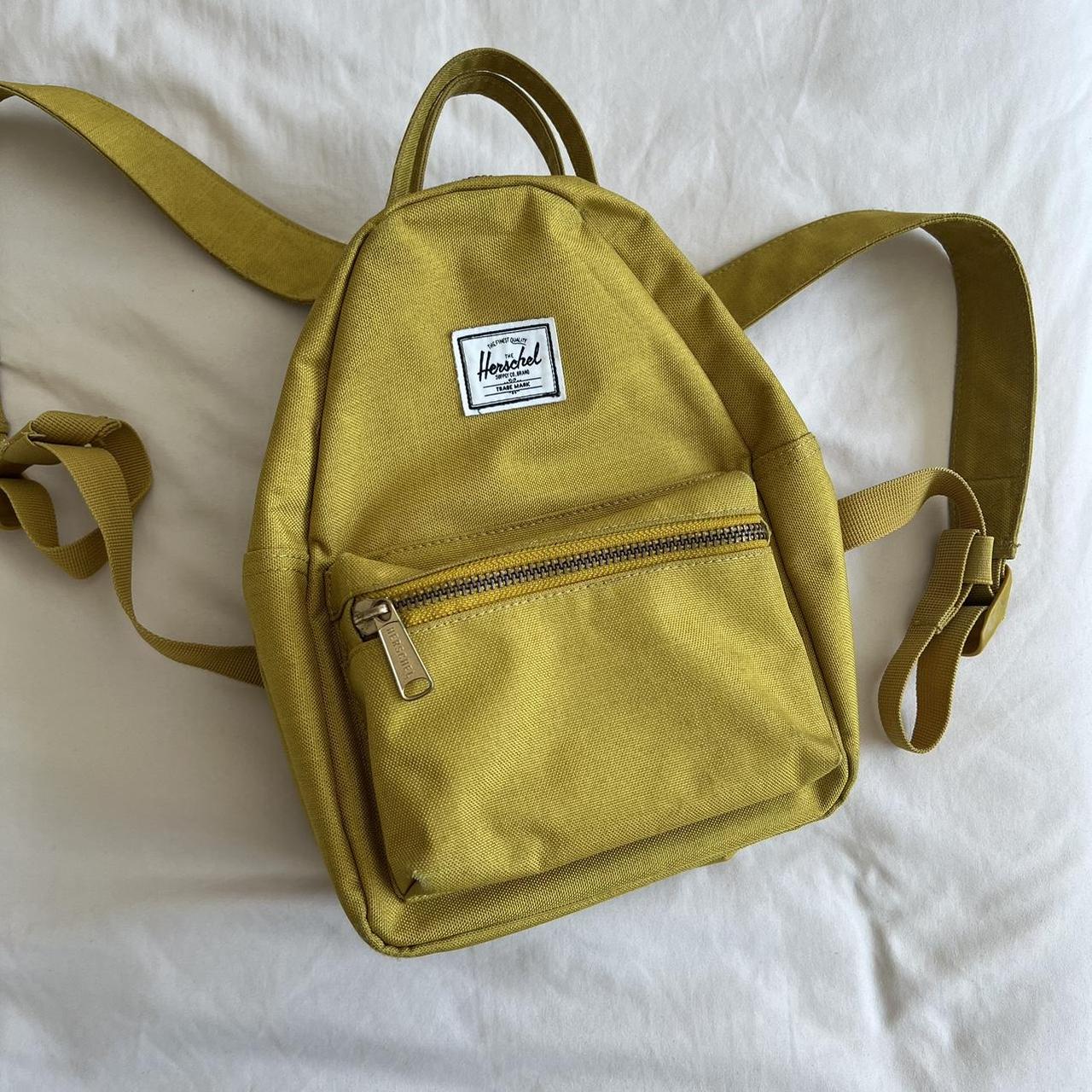 Herschel yellow mini backpack best sale