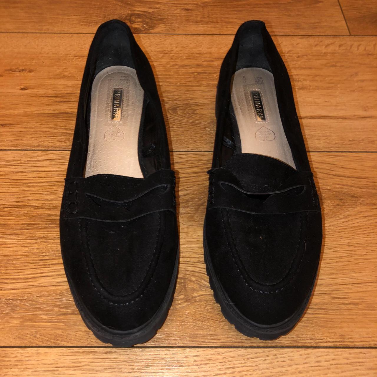 Primark Women's Black Loafers Depop