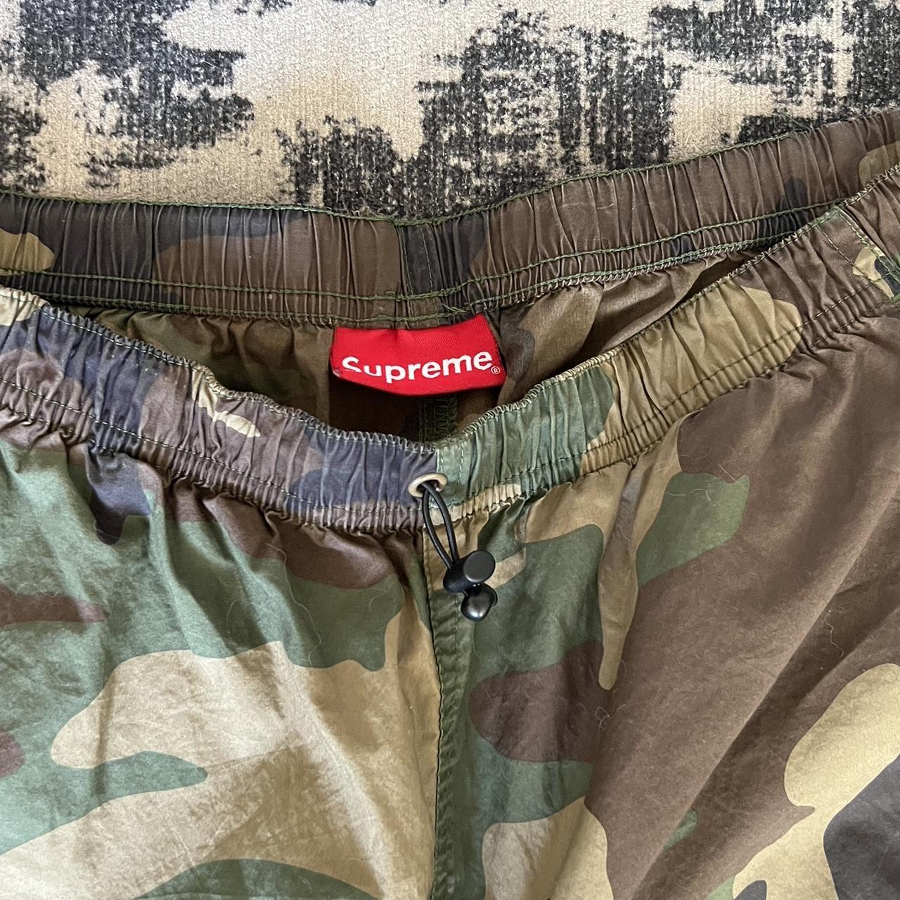 Supreme camo pants minor holes on the back pocket | Depop