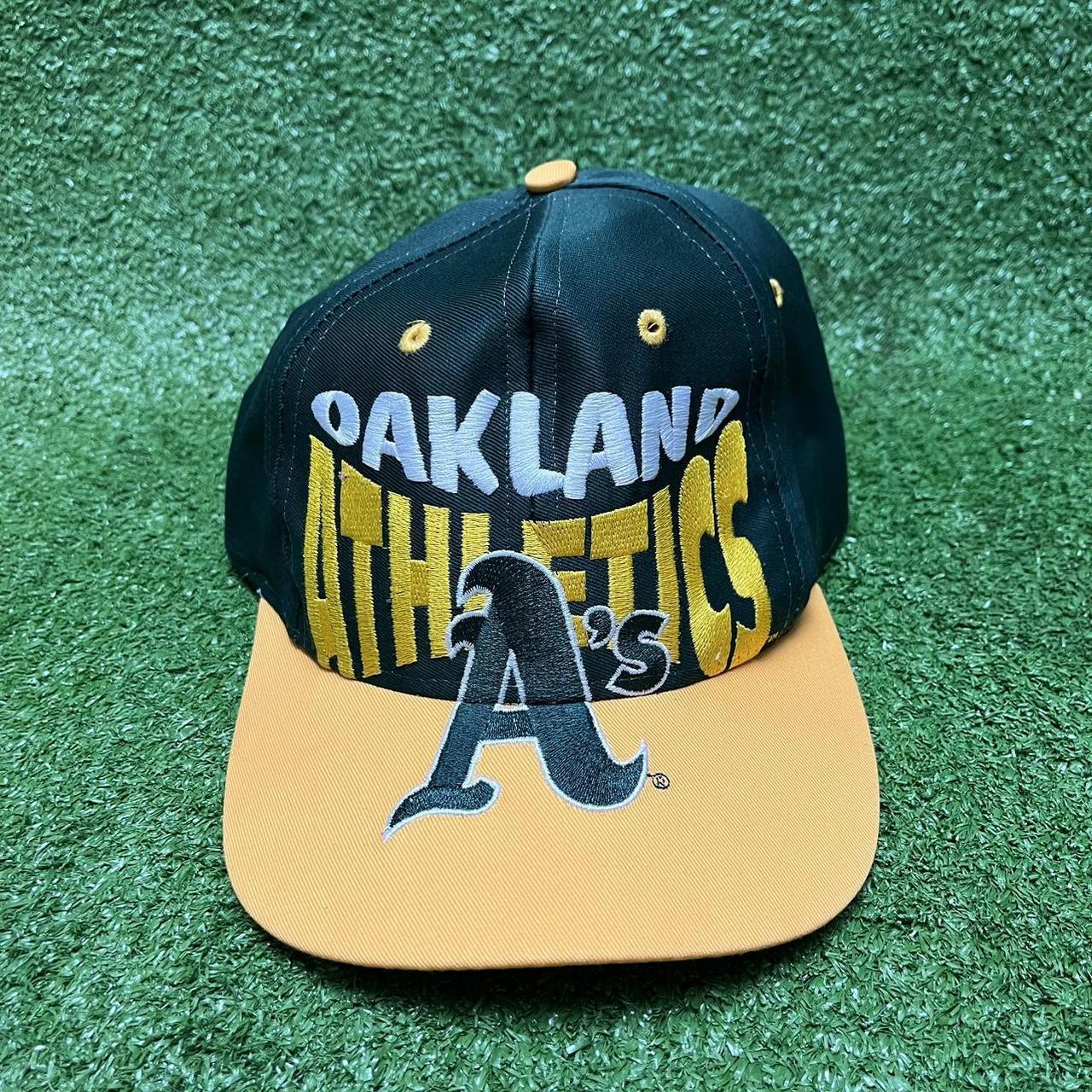 Vintage Oakland Athletics Competitor SnapBack... - Depop