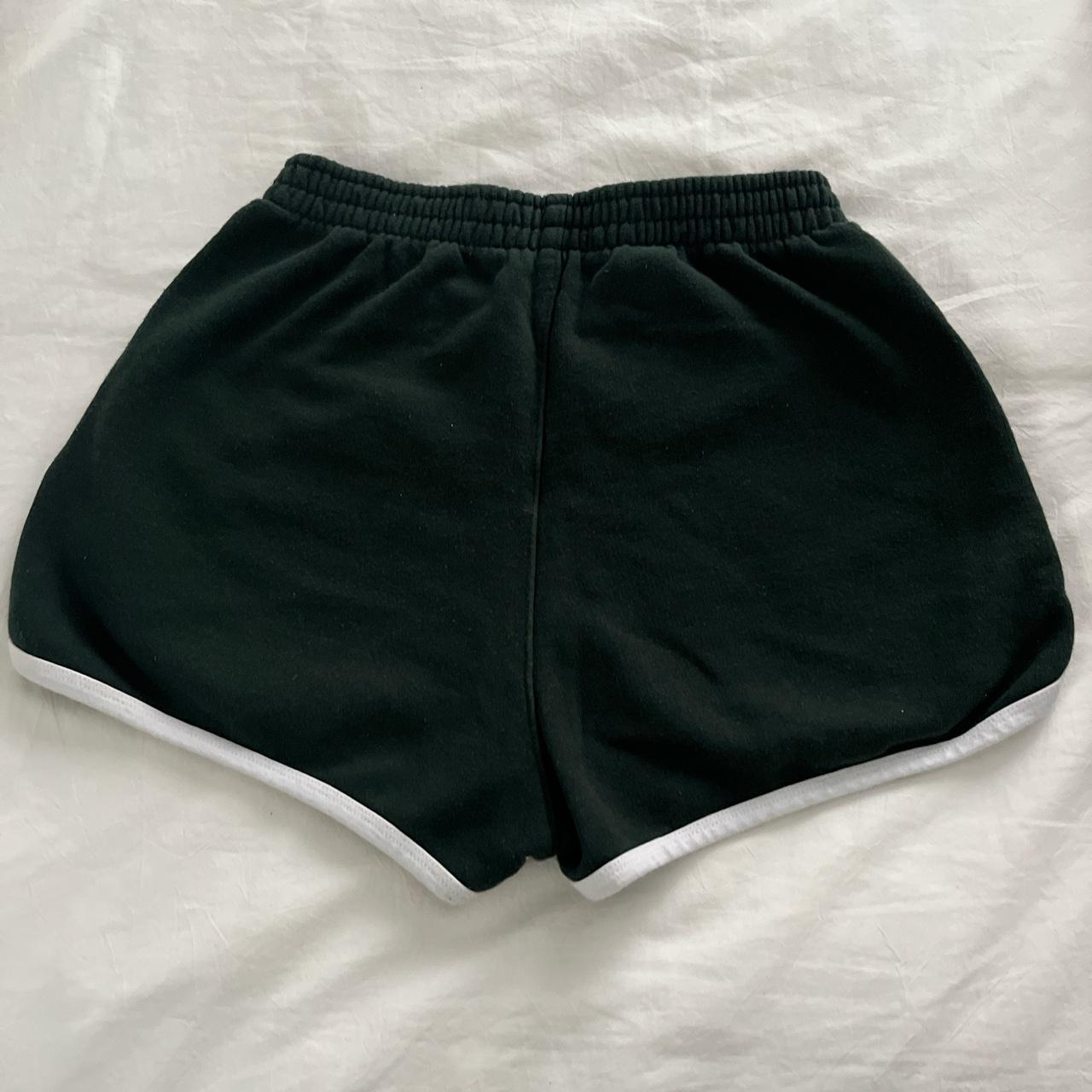 Brandy Melville Women's Green Shorts (3)